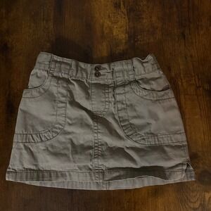 Circo Khaki Tan Brown Skort Elastic Waist‎ Pockets (24 months)